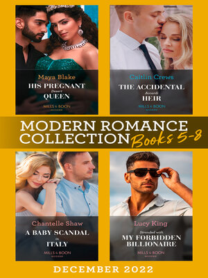 cover image of Modern Romance December 2022 Books 5-8